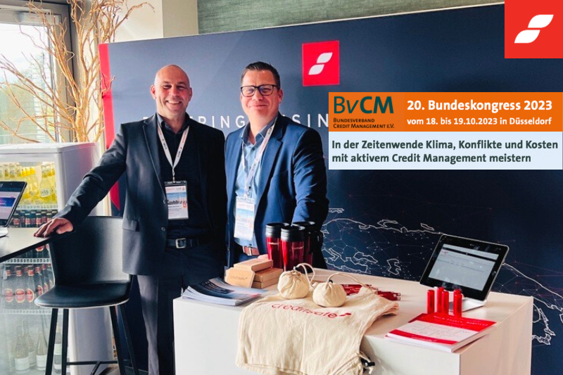 Von #Berlin ins #Rheinland! 📷Besuchen Sie unser #Creditsafe-Team auf dem 20. Bundeskongress des Bundesverband Credit Management e.V. (BvCM) in #Düsseldorf – nur vom 18.-19.10. im Van der Valk Airporthotel. Michael Seitz &amp; Thorsten Michalek freuen sich auf Sie!