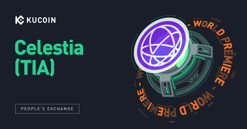 Theairresearch's tweet photo. $TIA will be listed on KuCoin on October 31, 2023.
  Deposits will begin tomorrow at 7:30 PM IST.
https://t.co/CuuBPDjPnY https://t.co/wZP5VSVWpg