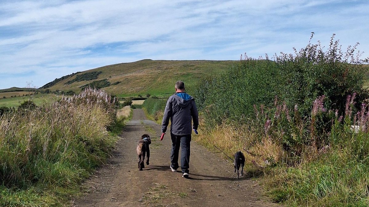 ramblersscot's tweet photo. #ScottishPathsMap volunteers LOVE mapping hidden paths for you, just like here, west of Kellie Law in Fife.🗺️

The track offers an attractive new approach to a fine wee hill, with panoramic Firth of Forth views.

It makes our list of 8 top hidden trails: https://t.co/2cERDcfpB8 https://t.co/dBqeQPg045