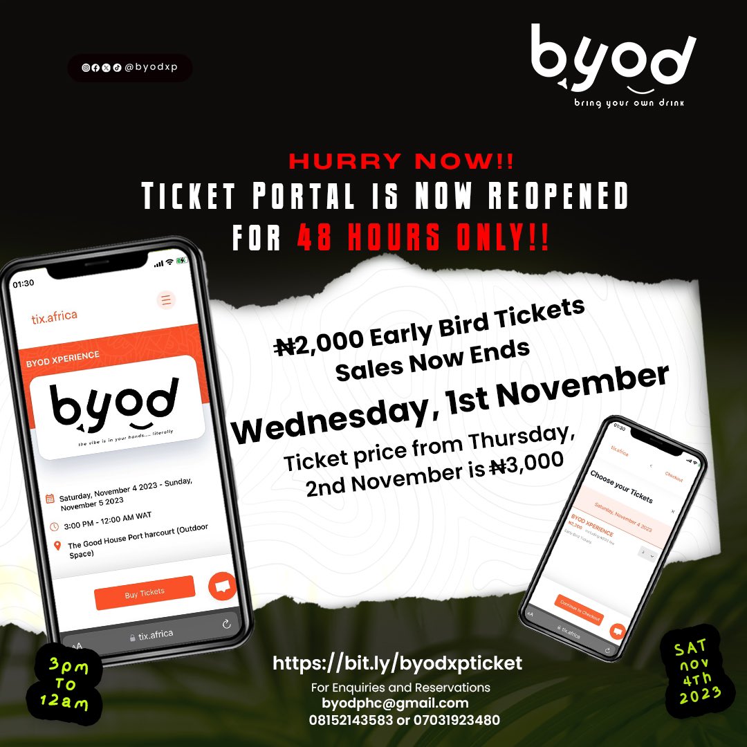 🚨 Limited-Time Offer: Early Bird Tickets are BACK for 48 HOURS ONLY! 🚨

We heard your cry!

Don't miss your chance to grab early tickets for BYODXP. Act fast before they're gone for good! 🎟️✨
bit.ly/byodxpticket

#byodph #byodxperience #getyourticketsnow