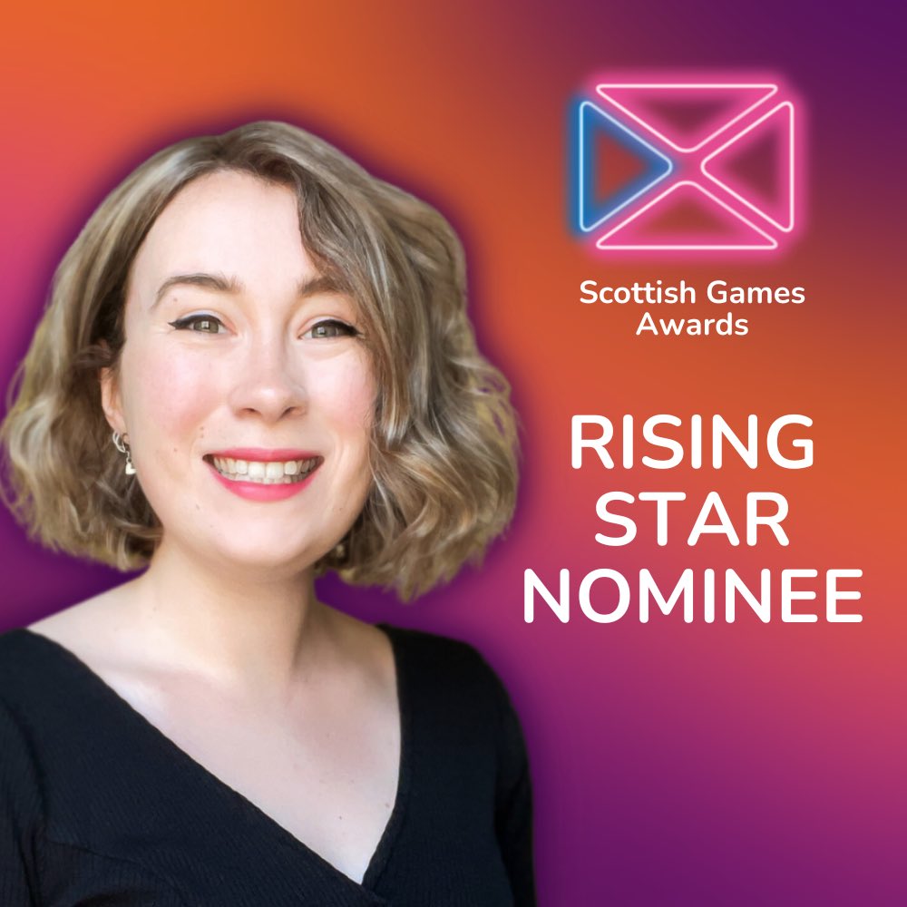Neonhive Games (@neonhive) on Twitter photo “Rach has already achieved so much in her career in games, with plenty more on the horizon. She’s already a star to us!” - <a href="/Jane_M_J/">Jane Johnston 🦇</a>
Join us in celebrating our PR Manager <a href="/rachmacp/">Rach Macpherson</a> ⭐️ Rising Star ⭐️ nomination in <a href="/scotgamesweek/">Scottish Games Week 2025</a> Scottish Games Awards 💜 “Rach has already achieved so much in her career in games, with plenty more on the horizon. She’s already a star to us!” - <a href="/Jane_M_J/">Jane Johnston 🦇</a>
Join us in celebrating our PR Manager <a href="/rachmacp/">Rach Macpherson</a> ⭐️ Rising Star ⭐️ nomination in <a href="/scotgamesweek/">Scottish Games Week 2025</a> Scottish Games Awards 💜