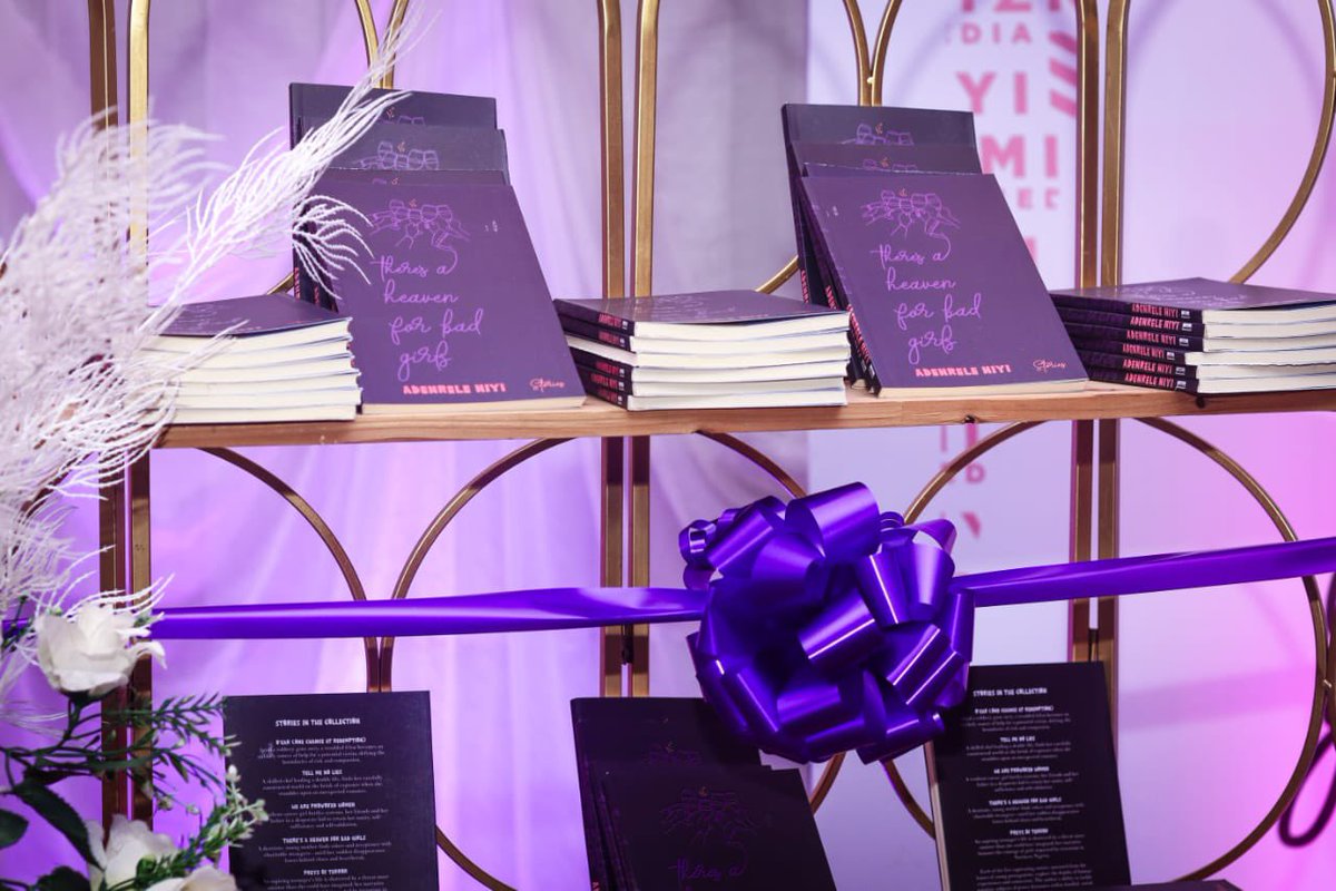 MizNiyi's tweet photo. Still reliving beautiful moments from our book launch event! 😍🥰

We're filled with gratitude for the fantastic support you all showed. And the good news keeps coming! https://t.co/4InLBMscta