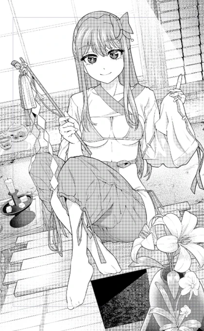 先月の扉絵、我ながら気に入っている!