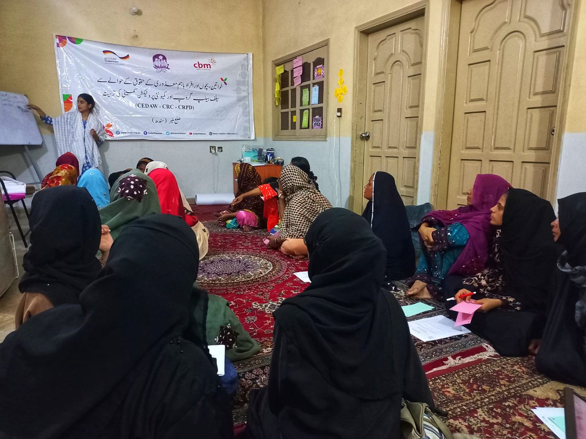 BedariPakistan's tweet image. Empowering Our Community, One Step at a Time
Inclusivity is at the heart of our mission, and we firmly believe that every woman, regardless of her abilities, deserves to be heard and respected.
#CommunityTraining #womenwithdisabilities
@CBMworldwide @CRMPakistan @MalalaFundPK