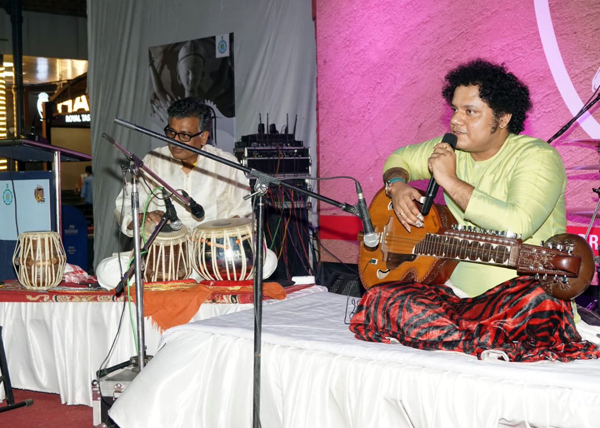 SiddhaVeenaOff's tweet image. Sharing some Glimpses of Huge Successful Grand  Festival "Agomoni"- The Home Coming &amp;amp; Felicitation 
A Bengal Pre-Puaj Expo 2023

#agomoni #homecoming #siddhaveena #riwayat #fusionband #fusionmusic #ragafusion #classicalfusion #rockfusion #banglafolk #delhihaatina #ina #delhihaat