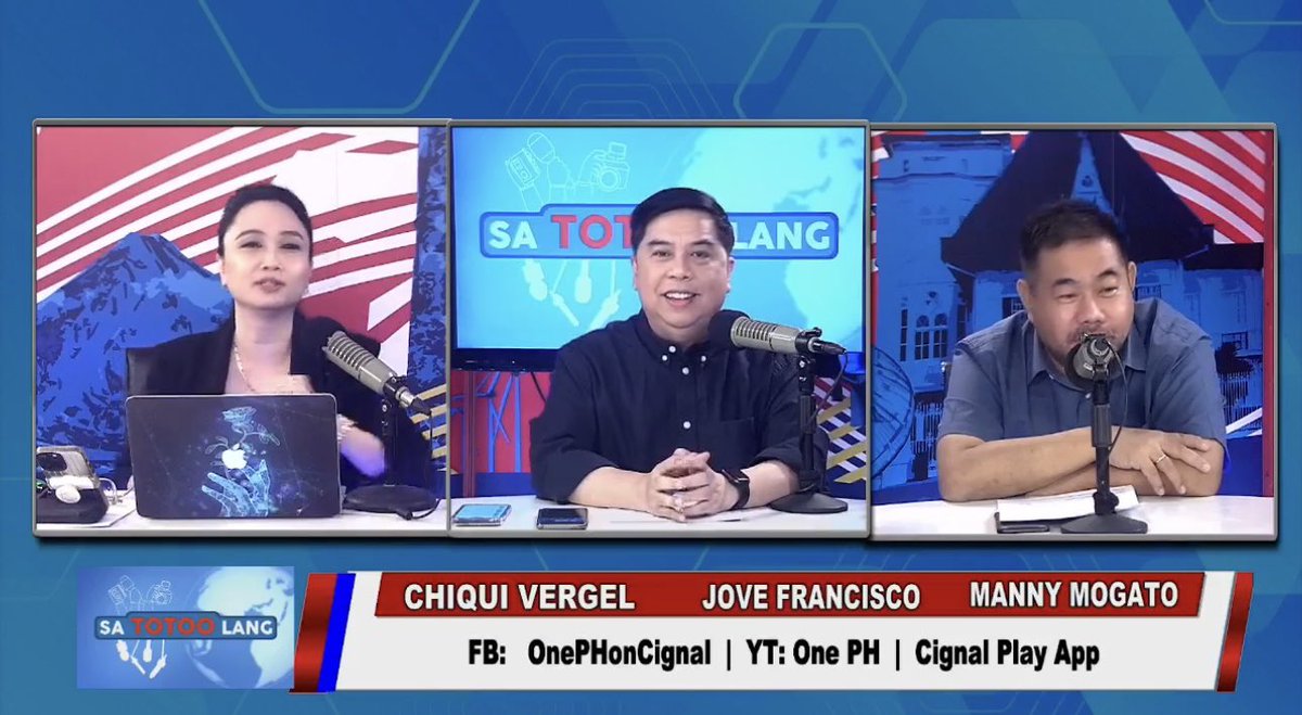 jovefrancisco's tweet photo. #BSKE2023 Special Coverage with Ed Lingao, Regina Lay, @DiegoCastro06 @_denisetan @chiqui_vergel @ReutersPH and @jovefrancisco #CignalTV #OneNews #OnePH https://t.co/AgSyriCGhT
