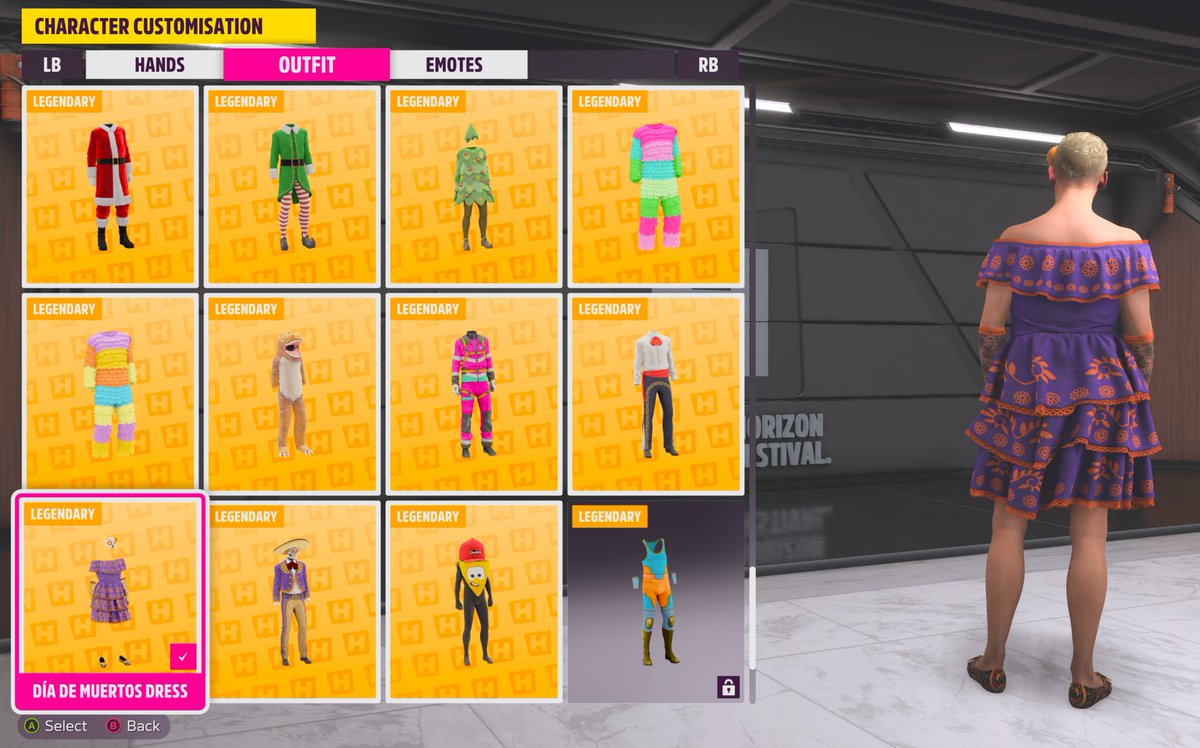 ForzaHorizon5UK's tweet photo. Turn up in style in FH5, with the vibrant Día de Muertos Suit or Dress!
Celebrate the Day of the Dead, Horizon style!! Find these awesome new outfits in your in-game message centre today!
#Forza #FH5 #ForzaHorizon #DiaDeMuertos #DayOfTheDead #Mexico #CharacterCustomisation https://t.co/QuvRLCw2Xe