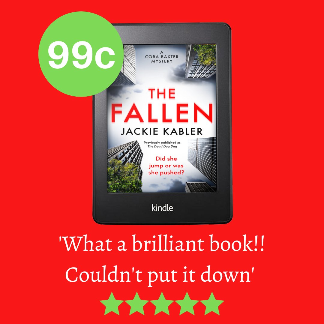 ❗️ Deal ends tomorrow ❗️ #TheFallen, the first book in @jackiekabler's unputdownable cosy mystery series is just 99c! 🇺🇸 Grab your copy now: geni.us/xvjyAb