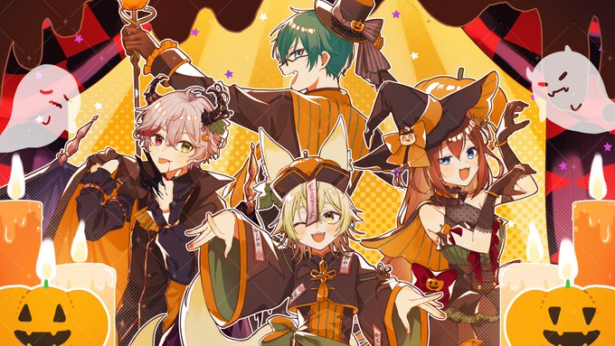 こちらイラストでお手伝いさせていただきました!相性ぴったりの4人の歌声がとっても素敵ですありがとうございました!!#プテはしベジタブル 