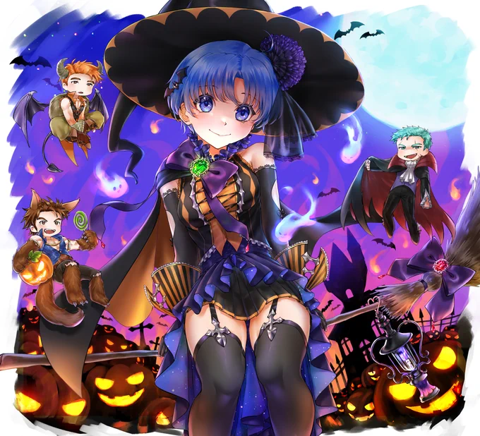 ハロウィン過去絵