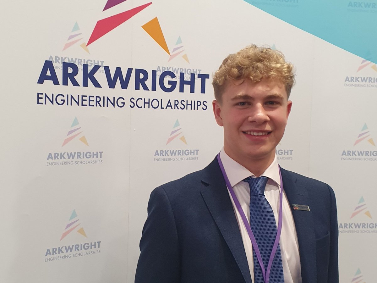 Congratulations to Form 6 pupil Adam on his receipt of a coveted Arkwright Engineering Scholarship. Adam went to London on Friday to formally receive his award at a prestigious ceremony. 🏅 @ArkwrightTalent