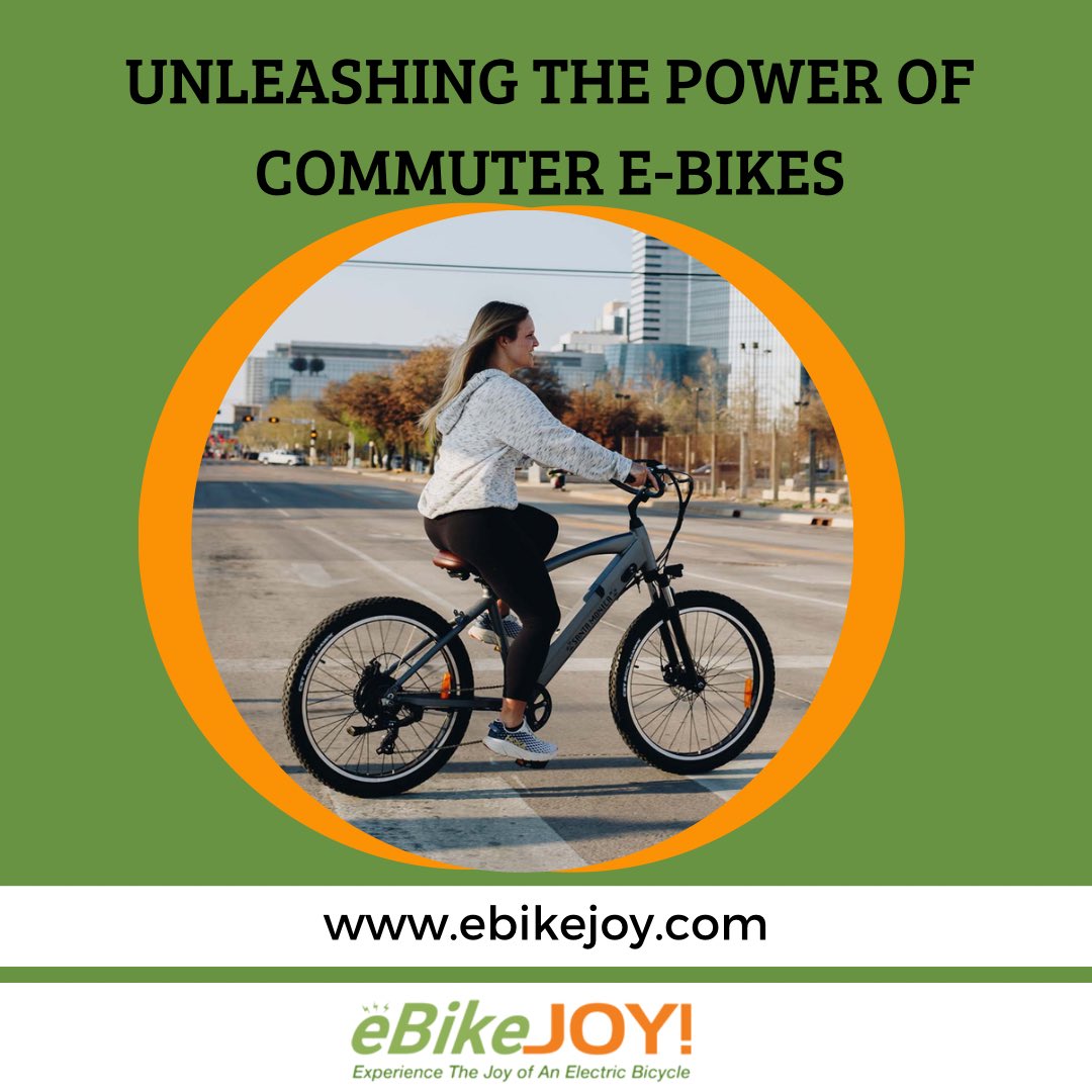 eBikeJOY's tweet photo. 👉Are you weary of the daily commute, stuck in traffic jams, and longing for a quicker and more convenient mode of transportation? Commuter e-bikes are the perfect solution! 

🌐 https://t.co/OIhoRopsE5 

#electricbike #etrike #beachcruiserbike #ebikejoy #beachcruiserlife https://t.co/kWAQ2Y1spc