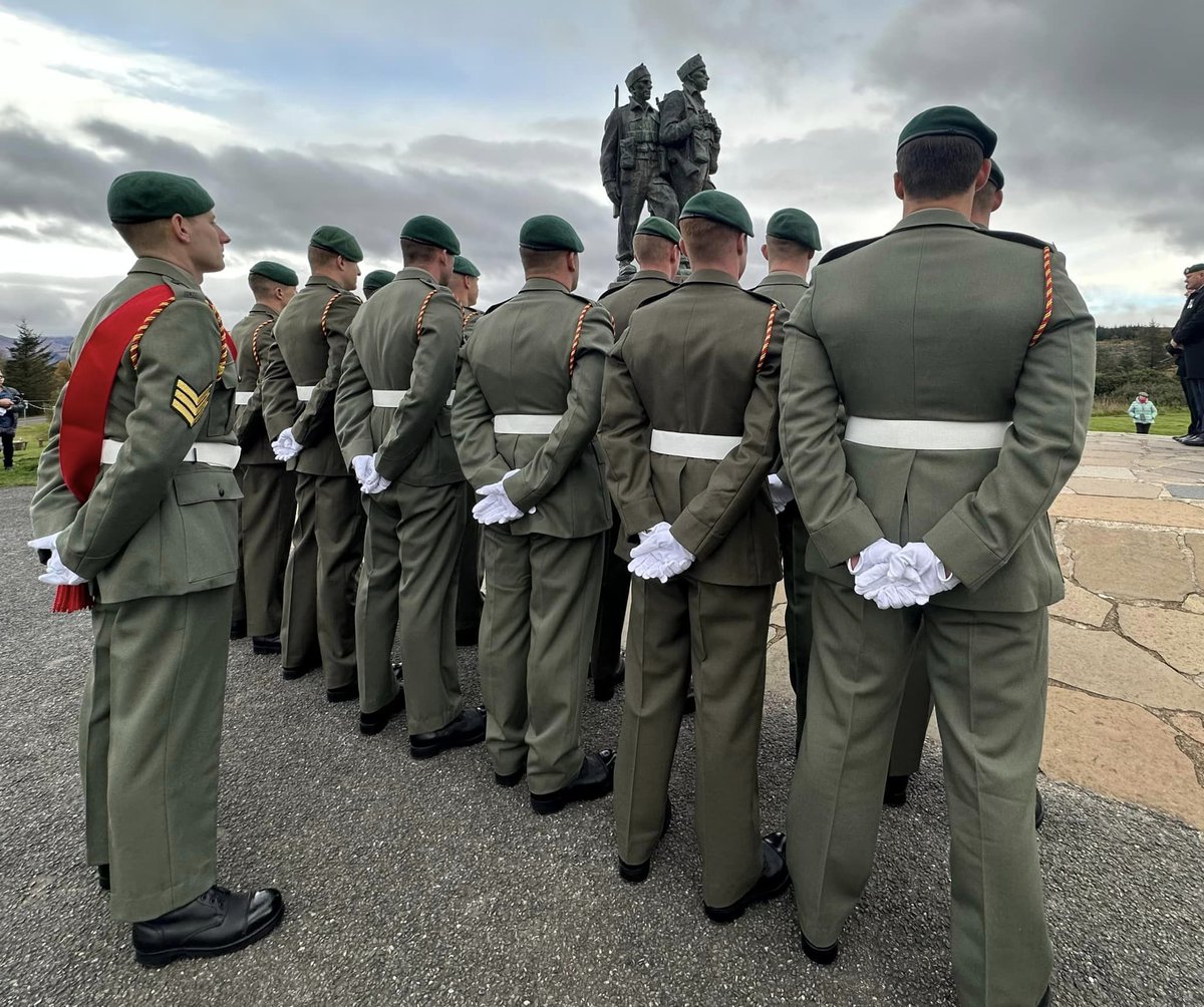 United We Conquer. This weekend, the Royal Marines Family gathered at the iconic Spean Bridge Commando memorial.

Thank you to everyone that turned out for our annual commemoration. Once A Marine, Always A Marine. #RMfamily