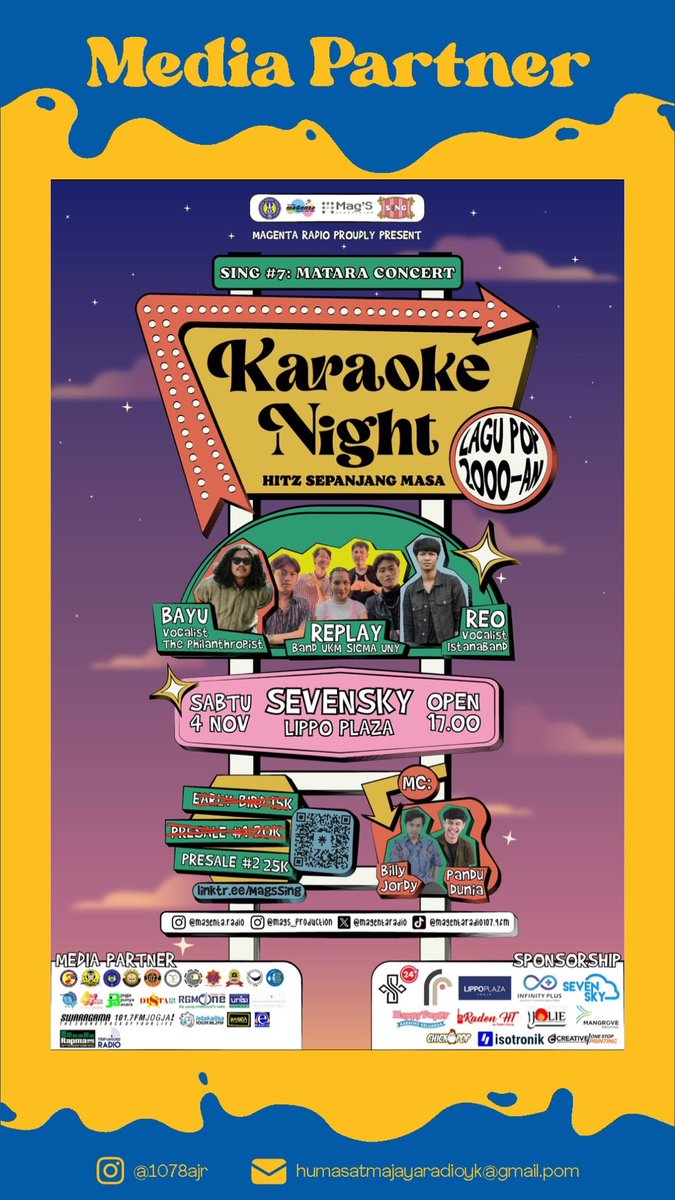 💸 𝐏𝐞𝐦𝐛𝐚𝐲𝐚𝐫𝐚𝐧 𝐊𝐚𝐫𝐚𝐨𝐤𝐞 𝐍𝐢𝐠𝐡𝐭:

Rekening : 19496053750 (KEB HANA BANK/LINE BANK)
Dana : 083146645694 (Titis Alamanda)
Gopay : 083146645694 (Titis Alamanda)
Shopeepay : 089512079343 (Titis Alamanda)

linktr.ee/MagsSing