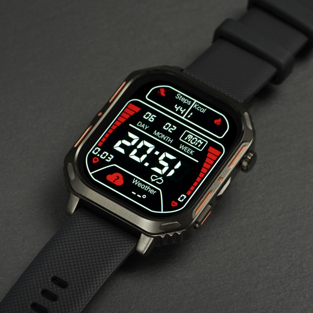 NEW! The STORM S-MAX smart watch has AI Voice assist enabling you to use voice commands to control your phone's digital assistant to make calls, play music, get weather forcasts and more! stormwatches.com/products/s-max…