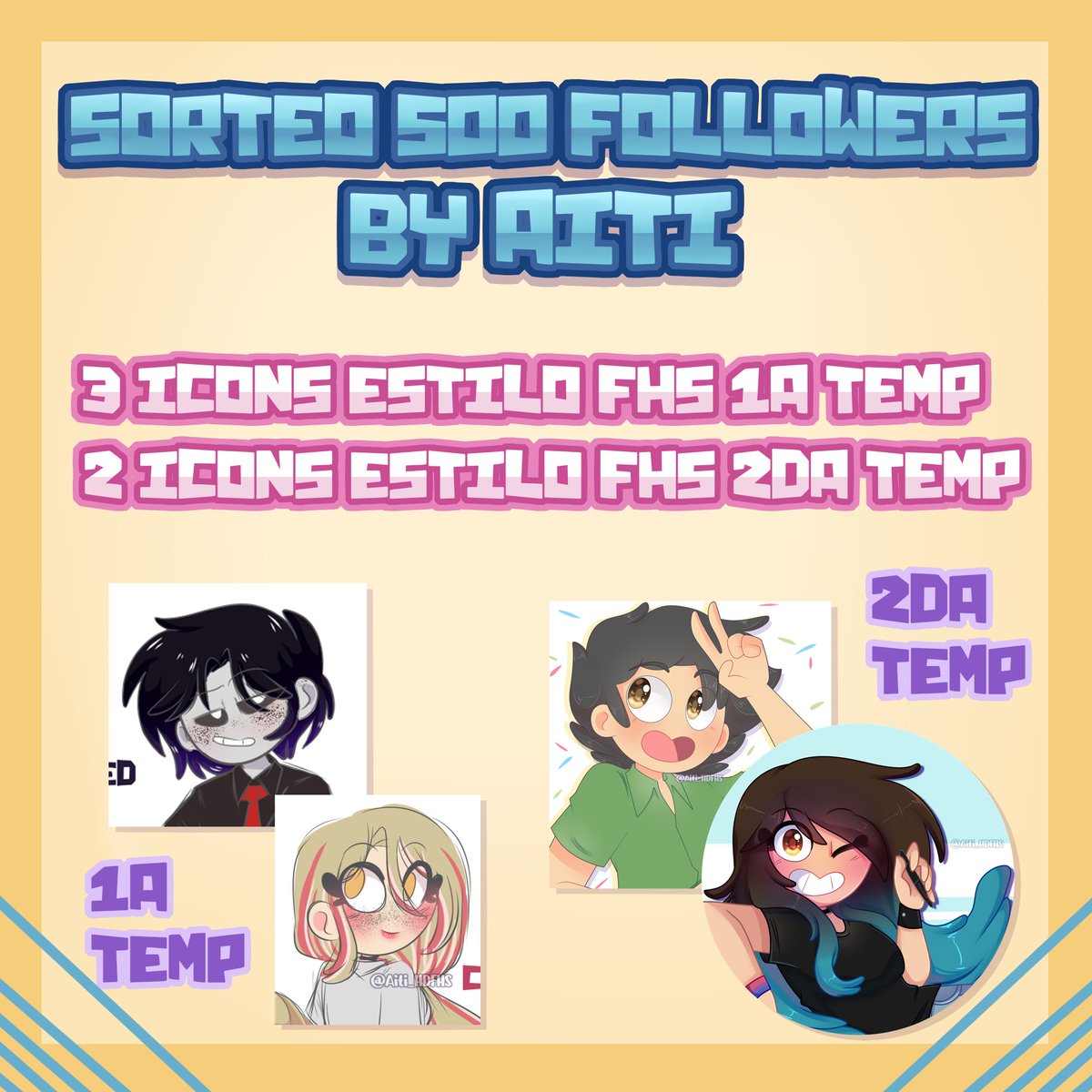 Aiticita's tweet photo. 💫💫 SORTEO 500 FOLLOWERS💫💫

Muy buenas, como sabrán acá su servilleta llegó a los 500 seguidores en Tuita, so decidí hacer un sorteo para agradecerles!! 

LOS GANADORES SE ANUNCIARÁN EL 02 DE NOVIEMBRE ‼️

#FHS #FNAFHS #fnafhs #fhs #fhsz3r0 #FHSZ3R0 #AitiSorteo https://t.co/Jl5wsNBuO4