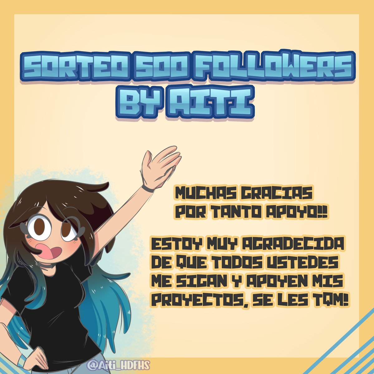 Aiticita's tweet photo. 💫💫 SORTEO 500 FOLLOWERS💫💫

Muy buenas, como sabrán acá su servilleta llegó a los 500 seguidores en Tuita, so decidí hacer un sorteo para agradecerles!! 

LOS GANADORES SE ANUNCIARÁN EL 02 DE NOVIEMBRE ‼️

#FHS #FNAFHS #fnafhs #fhs #fhsz3r0 #FHSZ3R0 #AitiSorteo https://t.co/Jl5wsNBuO4