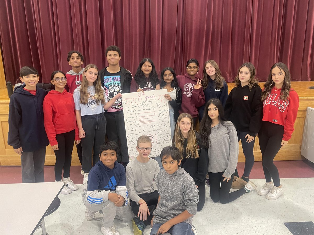 In honor of Red Ribbon Week, members of Peer to Peer and R.A.D. club facilitated drug prevention trivia during each lunch period. Students were also encouraged to sign our pledge to respect themselves by making healthy choices and staying drug-free. <a href="/MTPSNJ/">Marlboro Twp Schools</a>