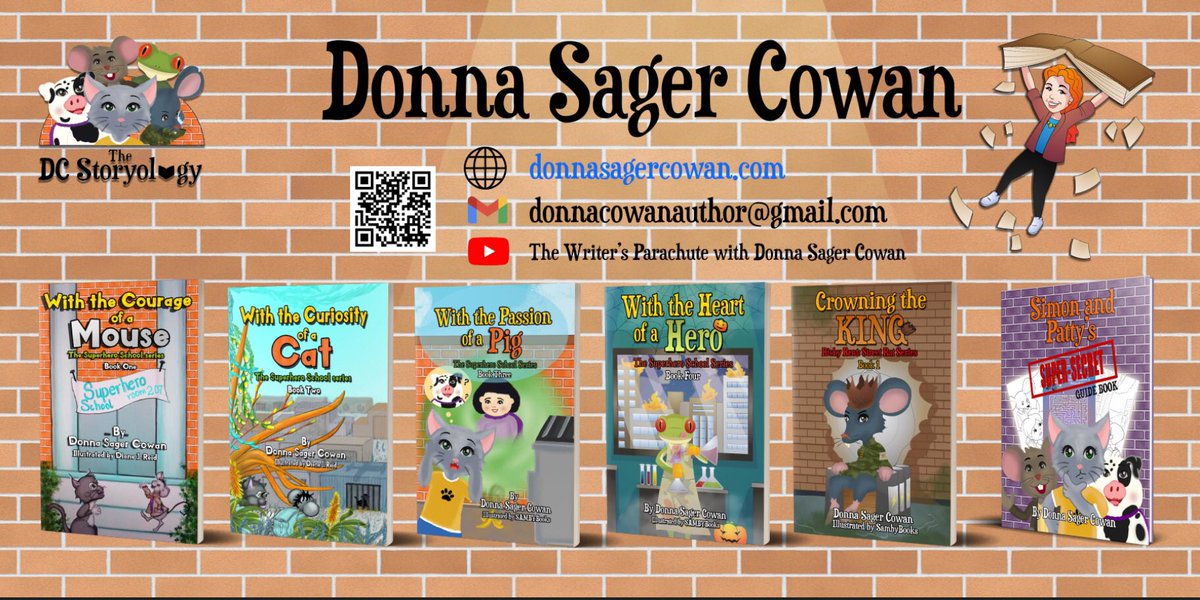 Donna Cowan, Host-The Writer's Parachute Podcast tweet media