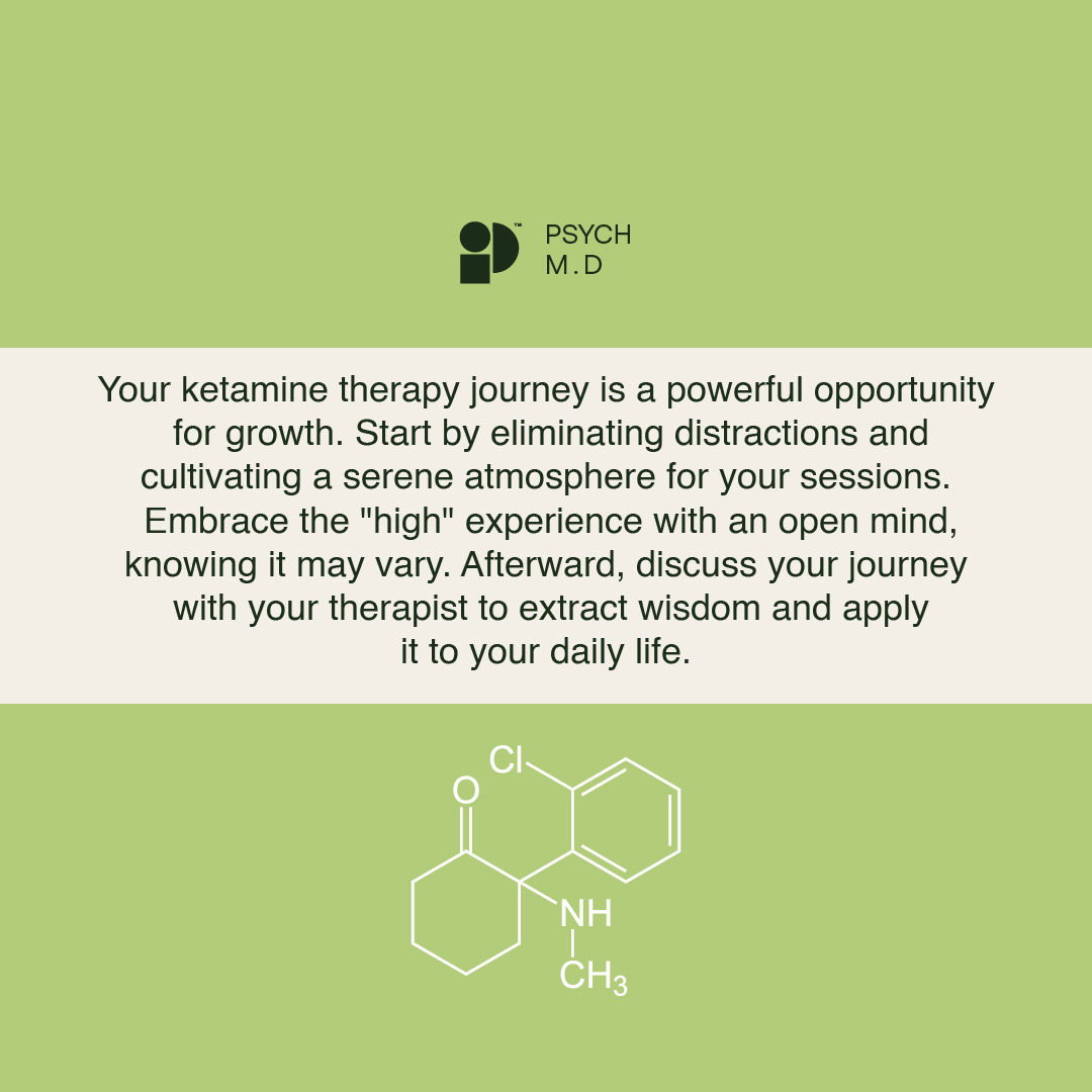 Your ketamine therapy journey offers a profound opportunity for self-improvement. #PsychMD #athometherapy #treatdepression #mentalhealth #mentalwellness #ptsd #therapysession #innerhealing #ktherapy #vrtherapy #psychologist #selfcare #ketamine