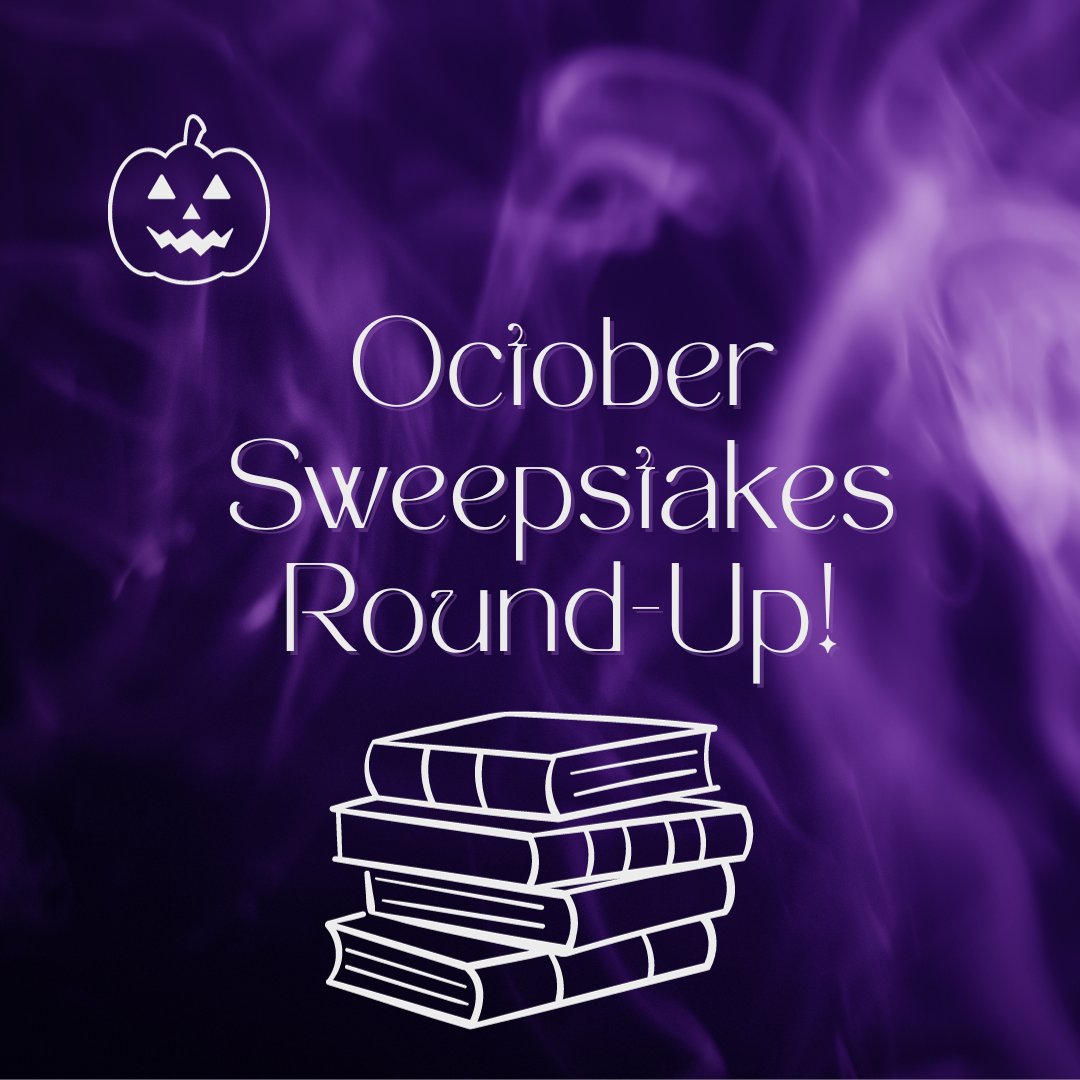 Don't miss your chance to win some amazing new books and bookish prizes! Our October giveaways ends tomorrow: ow.ly/qPWi50Q2b4O