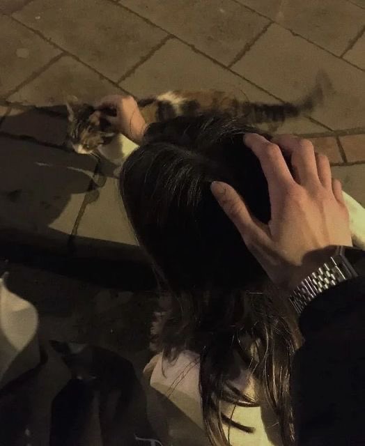 dia pengen jadi kucing katanya