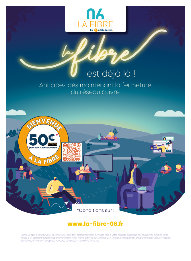 [#OFFRE]

Plus que deux jours pour profiter de notre offre de remboursement à la #fibreoptique

Toutes les conditions et liste des communes éligibles sur notre site internet :

➡ la-fibre-06.fr/la-fibre-pour-…⬅

L' ADSL n'est pas éternel, passez vite à la fibre optique! 🚀