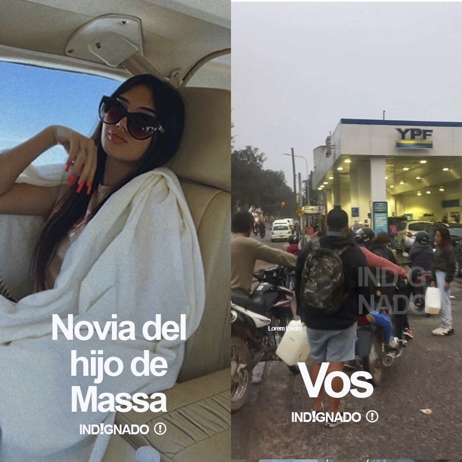 indignadoxd's tweet photo. La novia del hijo de Massa / Vos ✌️ https://t.co/k8CmQcEEc5