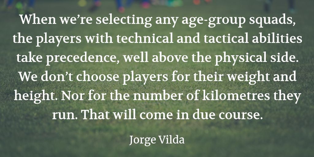 #RBAquotes #JorgeVilda, winner of the #WomensWorldCup2023 with #Spain and current head coach of the #Morocco women's national team, discusses most important player qualities for squad selection.