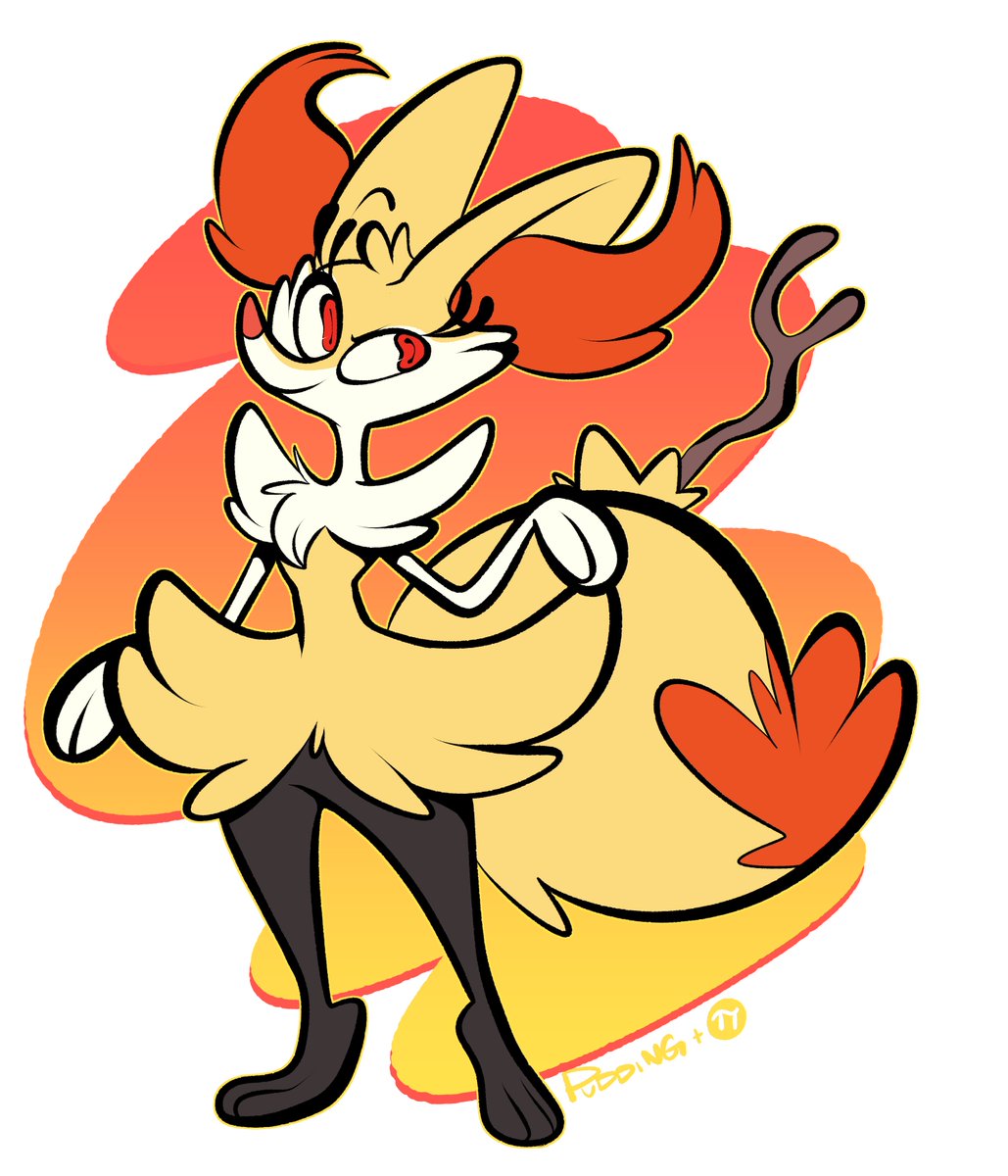 puddingandp1's tweet photo. been drawing some art of the fennekin line lately https://t.co/edvUgHoq31
