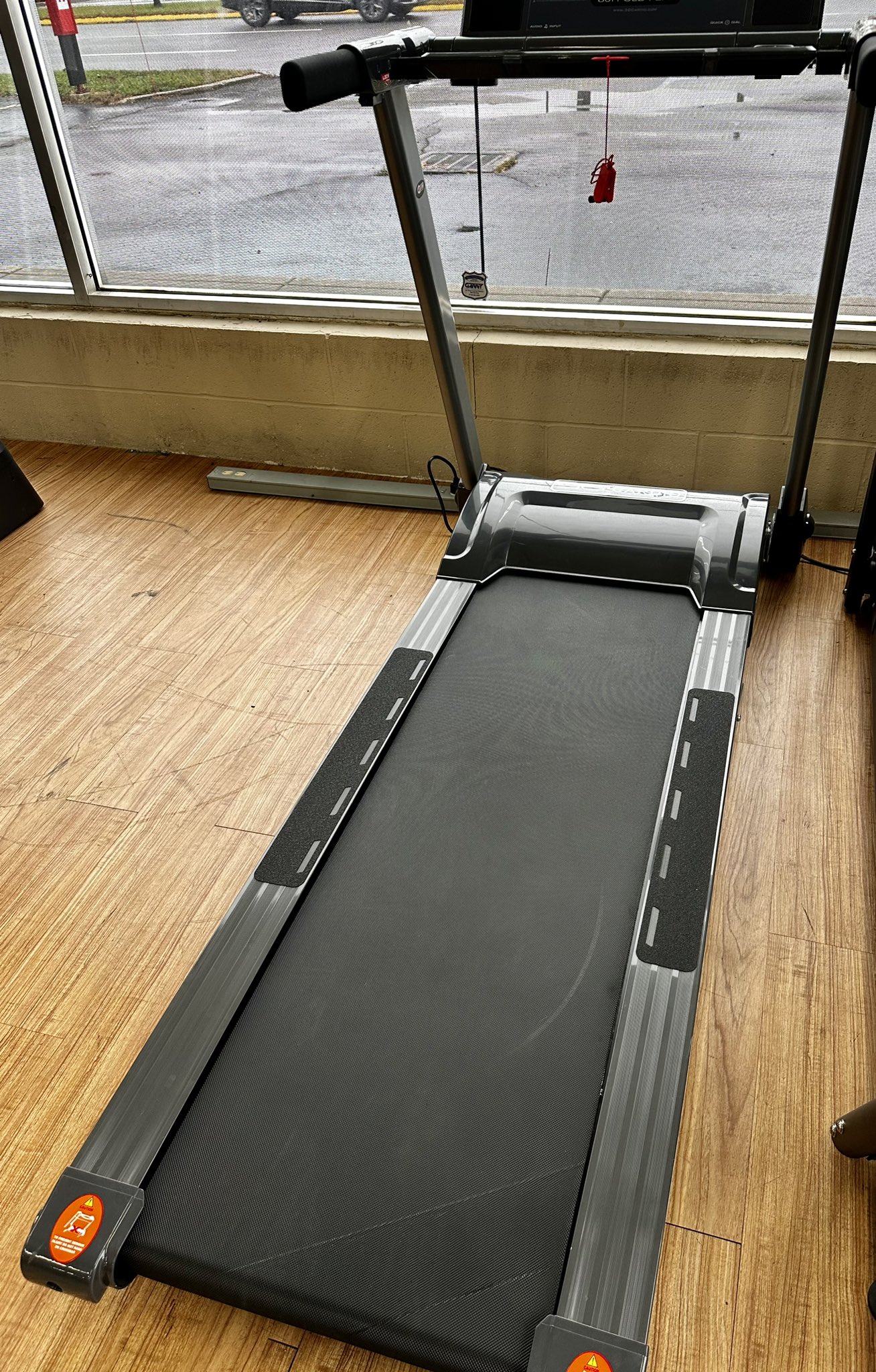BertsBikesandFitness on X Time to move that exercise inside. If you live in an apartment or condo or space is a concern we ve you. This 3G 80i Fold Flat Treadmill can handle