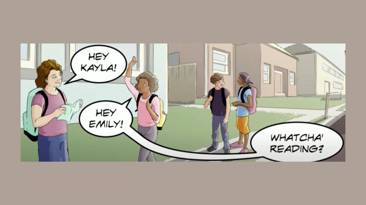 TheFCRR's tweet photo. Follow Kayla, a brave girl with a secret, as she overcomes reading challenges in this thrilling series. Developed by FCRR & @NCILiteracy, each issue & episode unveils new obstacles, from #dyslexia to emotional struggles. https://t.co/sjNuZ2T2IH #LearningDisabilityAwarenessMonth https://t.co/siIe5FXaoJ
