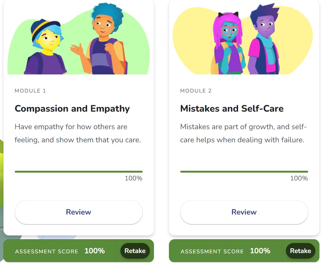 MsJessicaYC's tweet image. Mme. Guido's class at @CrossroadsDsbn finished their 2nd module with another 100% assessment score🎉🎉 @EVERFI @EVERFIK12 #SEL #CompassionProject #Empathy #SelfCare #YouthCounsellor