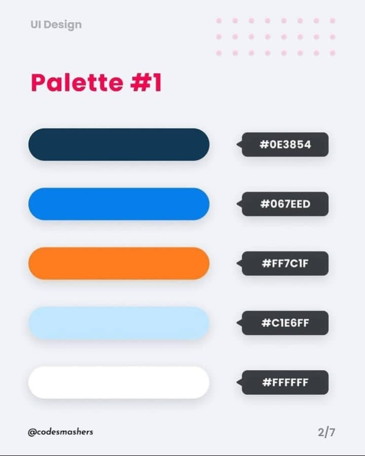 mathew_morris1's tweet image. 05 Fantastic Color Palettes #1

-----
#color #colorgenerator #colorpalette