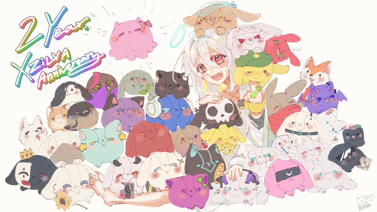 X_zilva's tweet photo. ขอบคุณทุกคนที่อยู่ด้วยกันมากๆเลยนะคับ 2 ปีแล้ว ✨
ความรู้สึกมากมายบอกไม่หมด แต่ดีใจมากๆที่มีกันและกัน🤍
#xzilva #vtuberth https://t.co/1dFg2hKCJC