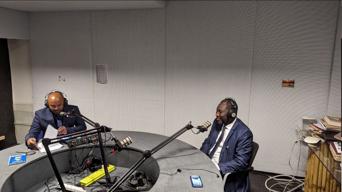 Happening Now!!! The head of UN-HABITAT's Region of Africa, Oumar Sylla, is in Addis Ababa partaking in our Urban October session today, on Ted Talk Screening and Radio program.