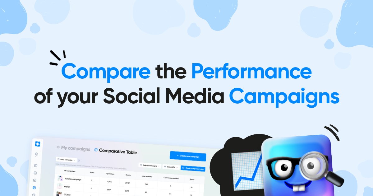 🚀Unleash the power of our new and improved Campaigns feature for in-depth campaign analysis.
Compare campaigns effortlessly with our new Comparative Table.
Data-driven success starts here📷
And, we’re the ONLY platform offering this game-changing feature: bit.ly/3Frq554