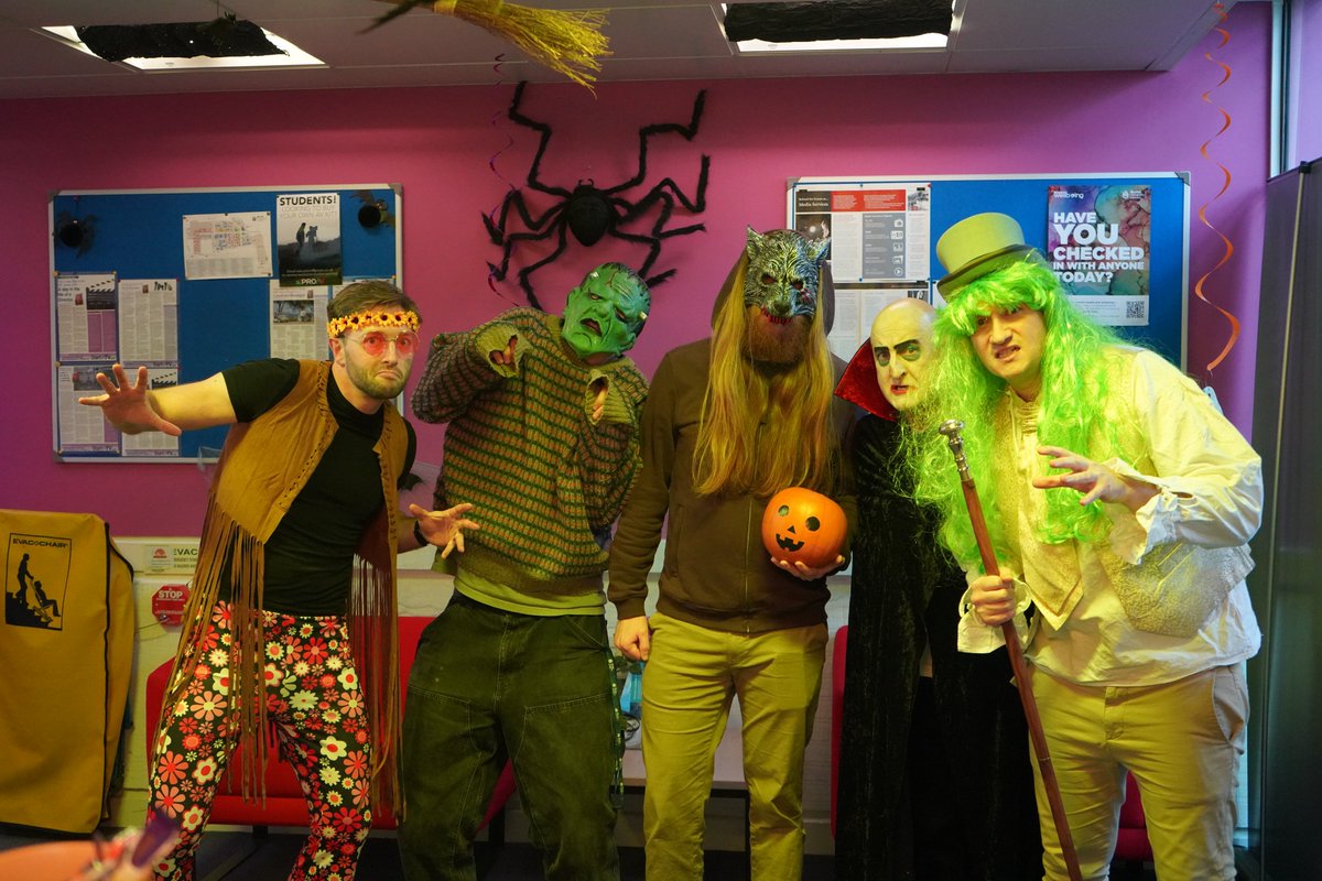 BrunelMTC's tweet photo. MTC Team practicing the Monster Mash (I heard it was a graveyard smash) https://t.co/JL6kVX4NQ7