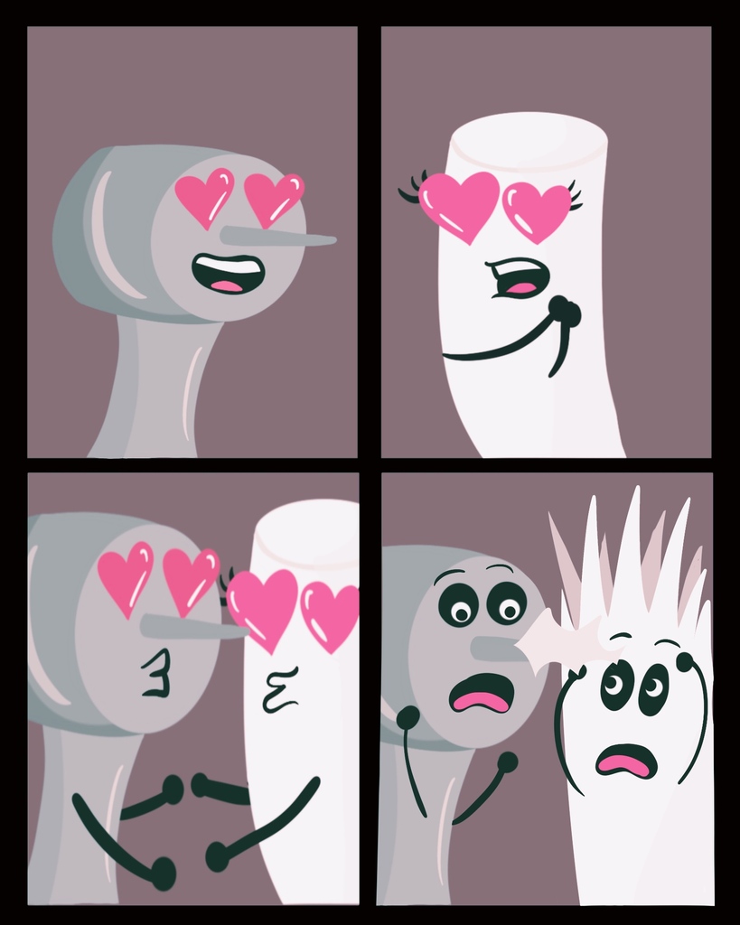dental drill and a cotton roll: a love story in 4 parts

#dentist #dentistry #dentalhygienist #dental