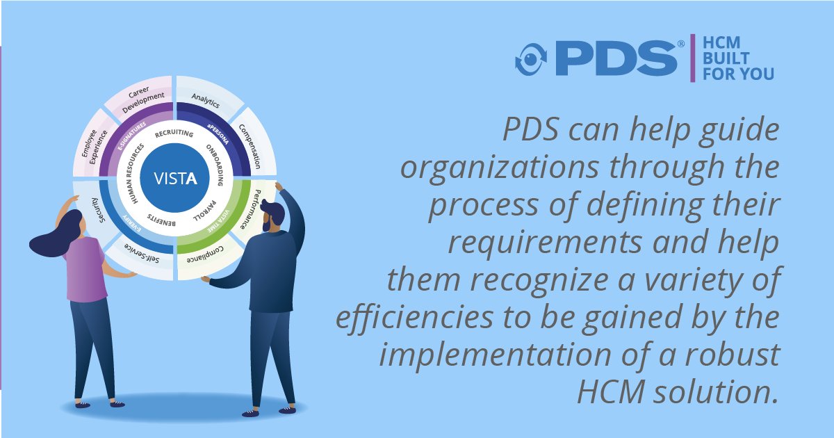 PDSVista's tweet photo. At PDS we put you at the center of our HCM. Check out our manifesto. https://t.co/Nqy9LIBJsd  #PDS #PDSVista https://t.co/qlswfesxEs