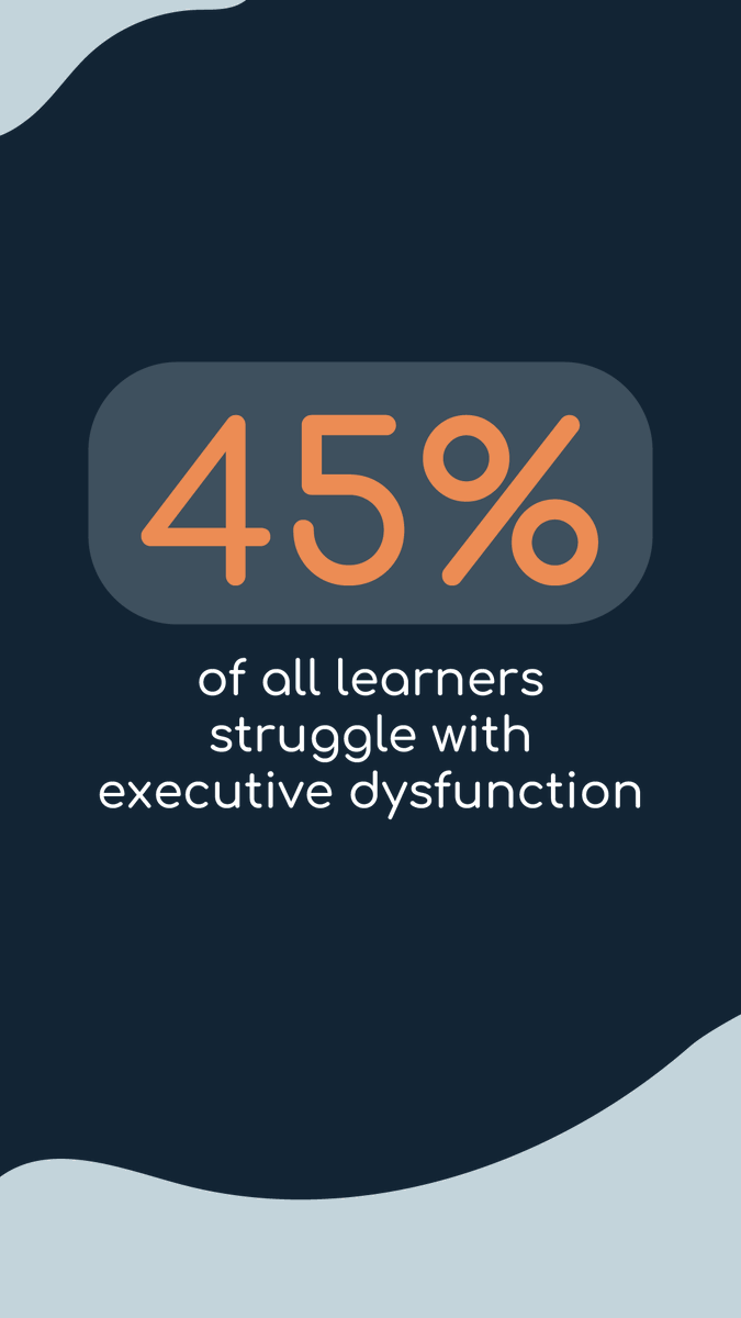 HelloLearnfully's tweet photo. Teachers &amp; Parents – Did you know?

45% of all learners struggle with executive dysfunction

But…

Only 13% of educators are trained in identifying and teaching executive functioning skills

That’s why we’re here. Call or text us – https://t.co/4vWvhwCImz https://t.co/RzQFmMs1Wt