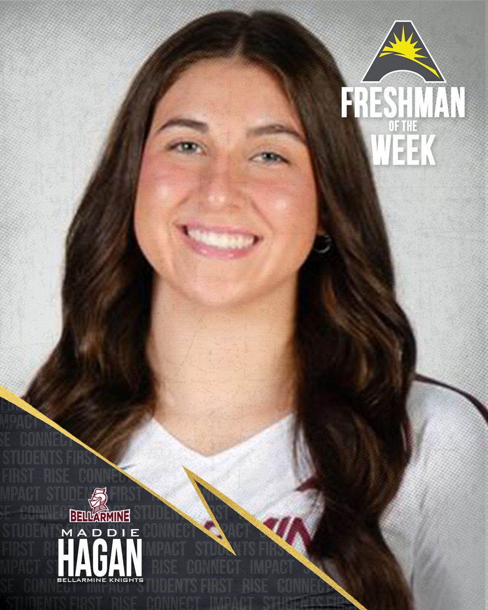 .@BUKnightsVBall’s Maddie Hagan was named the #ASUNVB Freshman of the Week💯💪🏐👀

📰 | asunsports.org/news/2023/10/2…

#SwordsUpBU