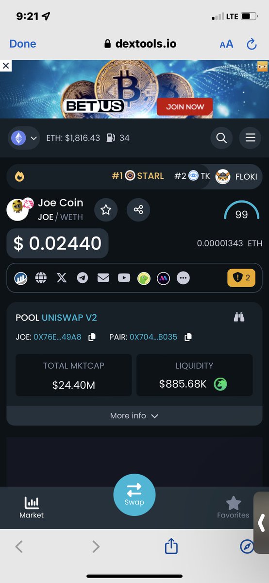 Appsncoders's tweet photo. $joe $48.7k to $25m mc (51300%) (513x) @PhoenixAI_Bot 
#eth #btc #memecoin 
$bcat $hay $spx $cal https://t.co/97zA0ecBlZ