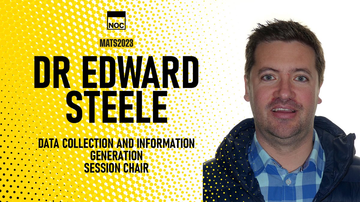 #MATS23 SESSION CHAIR 🎙️

The Met Office's (<a href="/metoffice/">Met Office</a>) Dr Edward Steele (<a href="/edwardccsteele/">Dr Edward Steele</a>) chairs the 'Information Collection and Information Generation' theme. 📝

Register for the event now 🎫 brnw.ch/21wDZvj