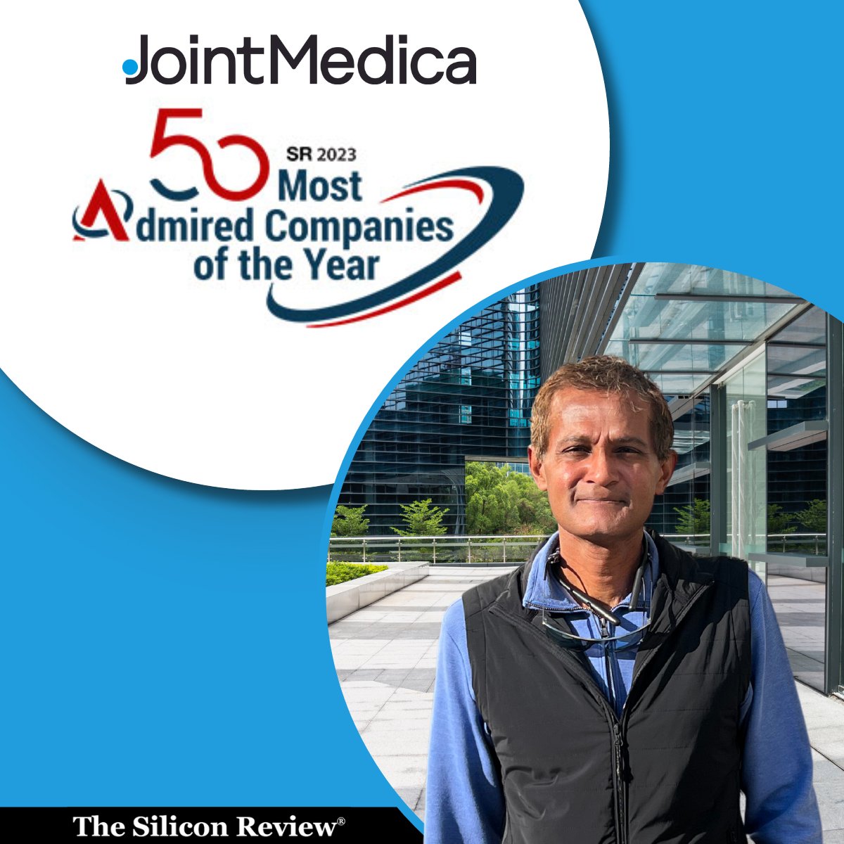 Listed by #The_Silicon_Review under “50 Most Admired Companies of The Year 2023". Check out what @drsharatkusuma , MD, FAAOS has to say about JointMedica's history, and the resurgence of hip resurfacing.

lnkd.in/edMyvuyg

#thesiliconreview #innovation #businessleaders