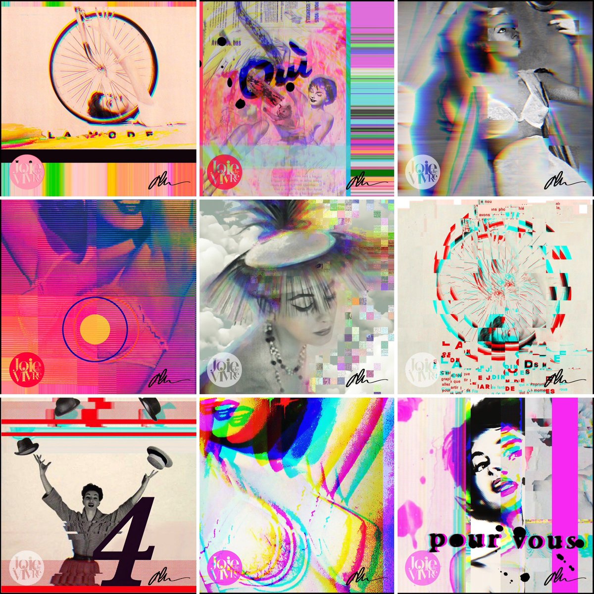 Each piece in 'Joie de Vivre' tells a different story. All of them celebrate the past, present &amp; future. Be part of the Joy … spread the ❤️ 📚🎨 #ArtNarratives #joy