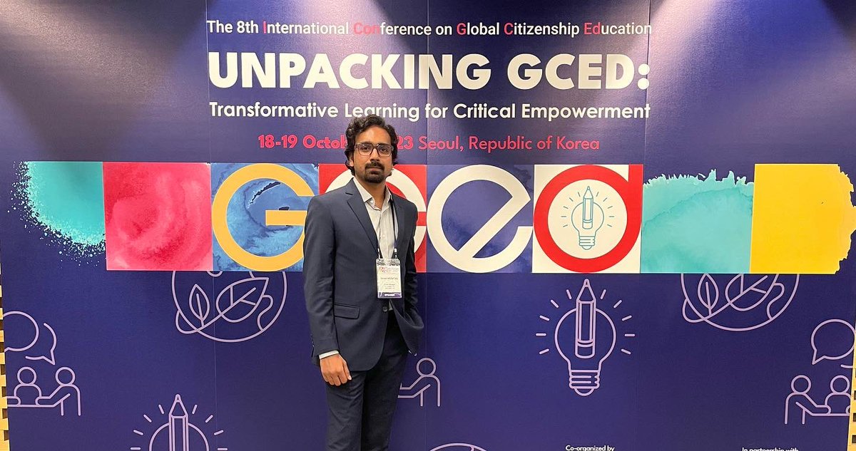 iumairi's tweet photo. Honored to represent @tlaorg at the 8th Intl.Conference on Global Citizenship Education in Seoul organized by the UNESCO APCEIU

We discussed the vital role of youth in shaping global education.

#GCED #tlaorg 
#womenddeliver @women_deliver @siapakistan @swedenalumni #SIalumni https://t.co/NxT0IeBOLl
