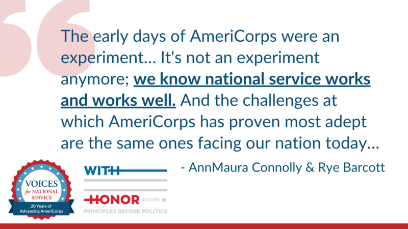 Read @AnnMaura @Voices4Service, & @ryebarcott @WithHonorAction op-ed in @TIME on how @AmeriCorps members have always stepped up to aid communities in times of need over the last 30 years: bit.ly/3rYWi0R #AmeriCorps30 #Stand4Service