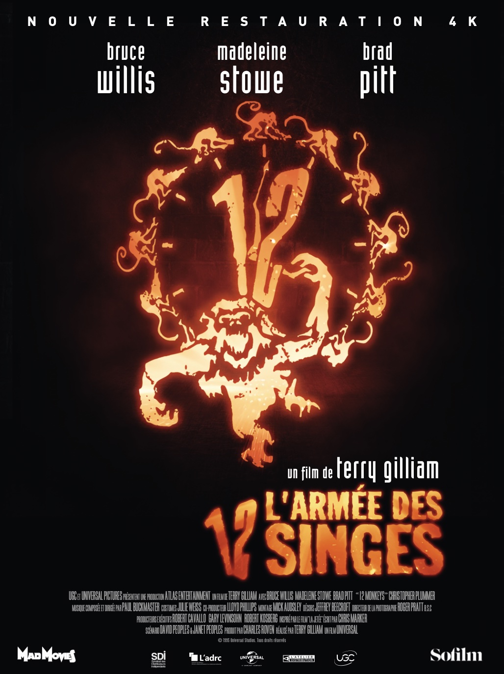 Festival Lumière : Terry Gilliam présente en avant-première L'Armée des 12  singes en version restaurée