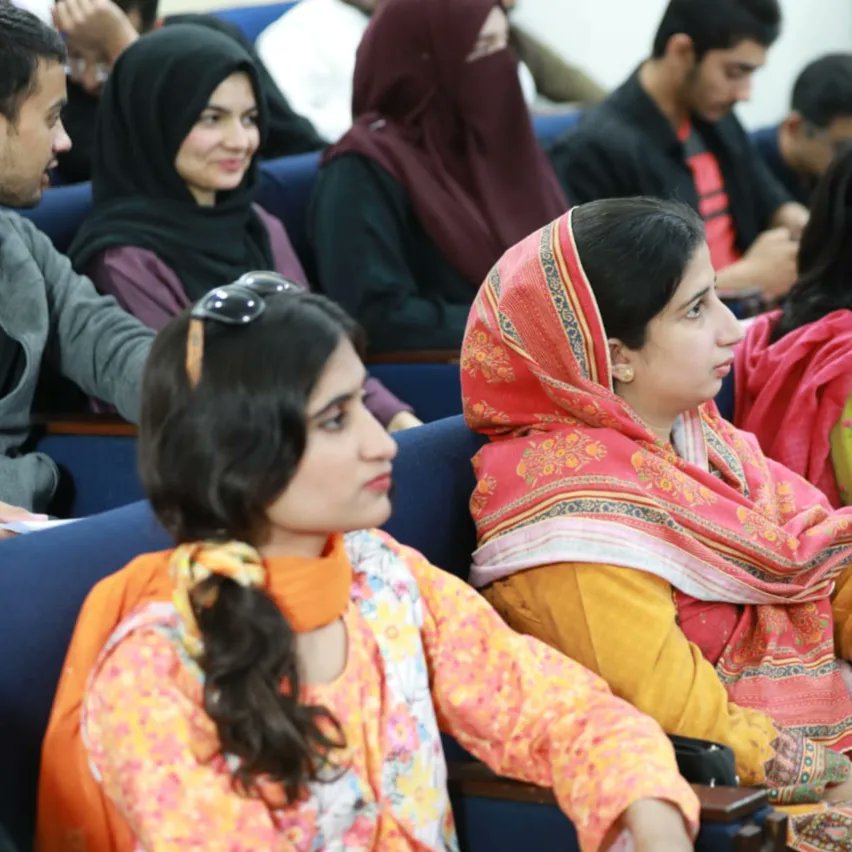 mahamughal_mja's tweet photo. Attended seminar on understanding  #israelpalestineconflict at #SPIRqau  Learned from @ovesanwar @rsilpak about violations, propaganda, and the need for research. Wrote my understandings as caption on Instagram/fb profile #qau  #StopGazaGenocide #FreePalestine #WarCrimesbyIsreal https://t.co/VkOjdmUwfQ